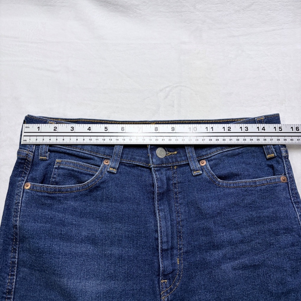Signature by Levi Strauss Heritage High-Rise Straight Jeans Dark Wash‎ 10 W30 - Picture 5 of 10